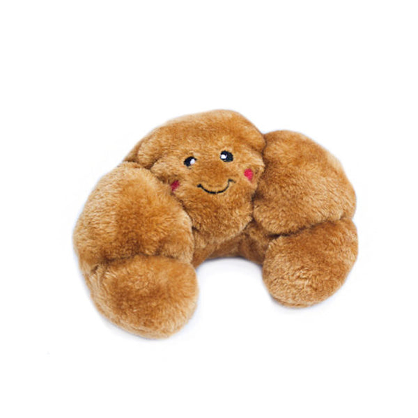 NomNomz - Croissant Squeaky Plush Dog Toy