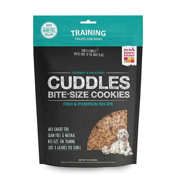 Cuddles Grain-Free Fish & Pumpkin Recipe Cookie Dog Treats