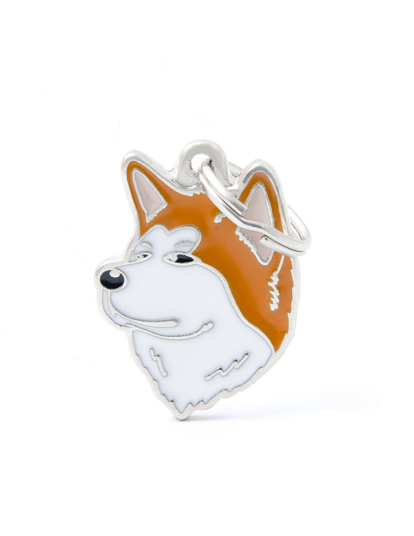 ID Tag - Friends Collection - Shiba Inu Dog Tag | Personalized Cat Dog Tag
