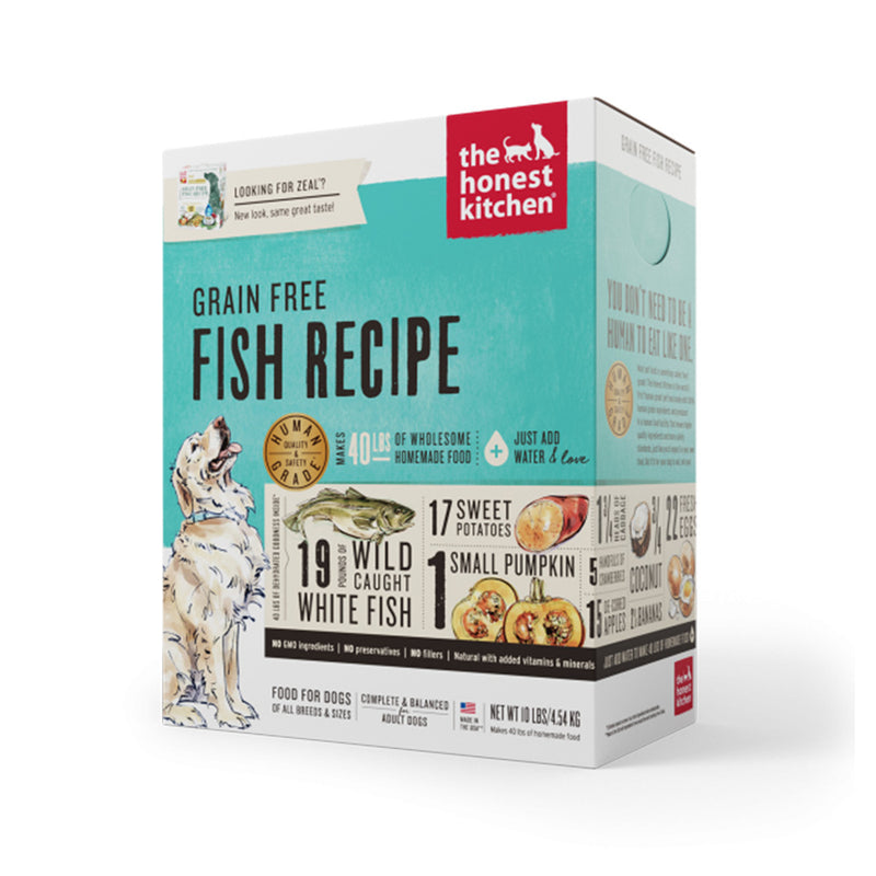 Fish Recipe (Zeal) Grain-Free Dehydrated Dog Food