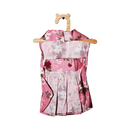 Pink Flower Dog Cat Apparel