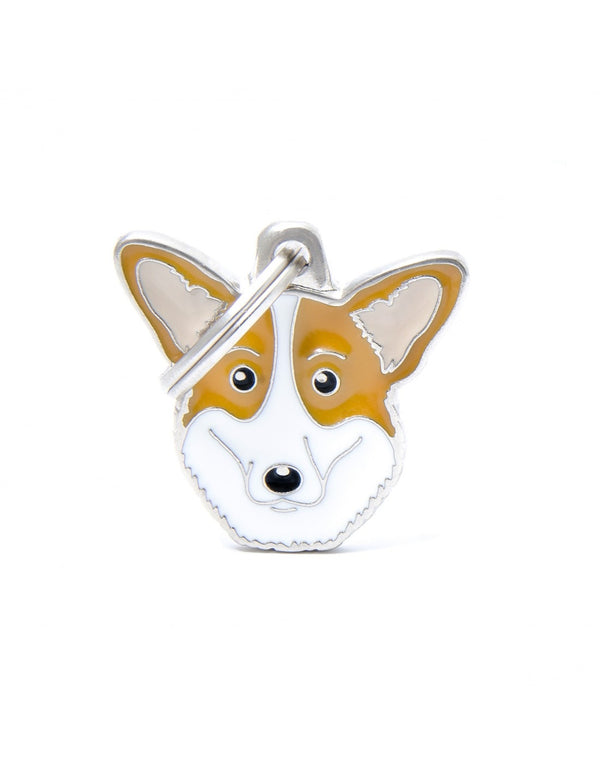 ID Tag - Friends Collection - Cardigan Welsh Corgi Dog Tag | Personalized Cat Dog Tag