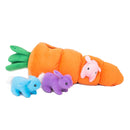 Zippy Burrow - Easter Carrot Dog Toy