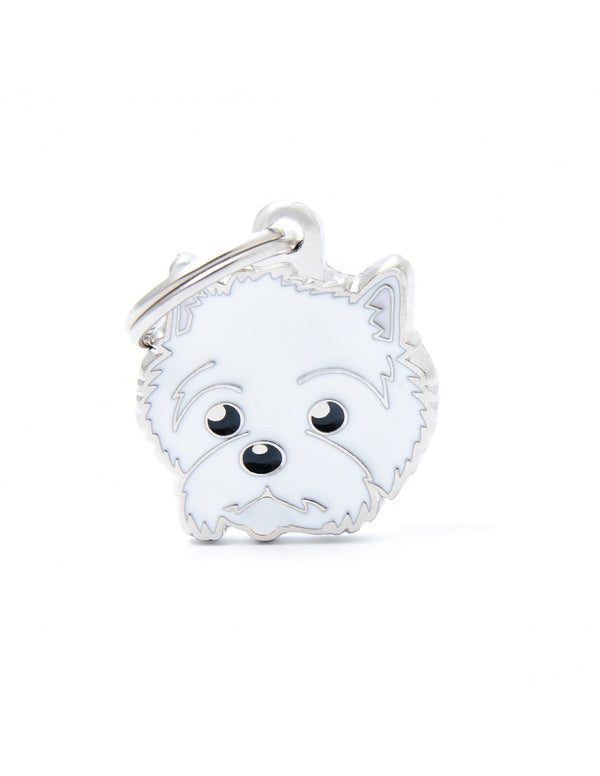 ID Tag - Friends Collection - West Highland White Terrier Dog Tag | Personalized Cat Dog Tag