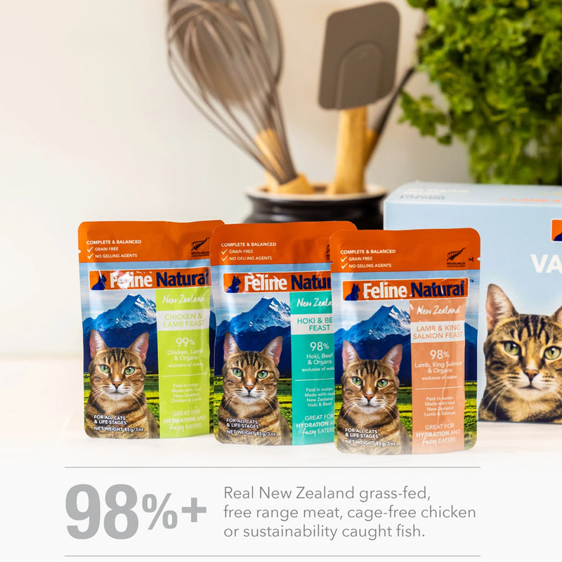 Grain-Free Freeze-Dried  Lamb & Salmon Cat Food