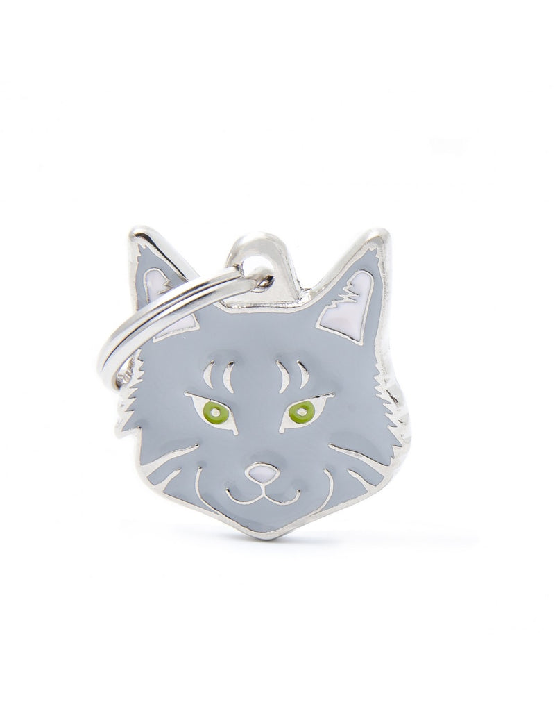 ID Tag - Friends Collection - Maine Coon Cat Tag | Personalized Cat Dog Tag