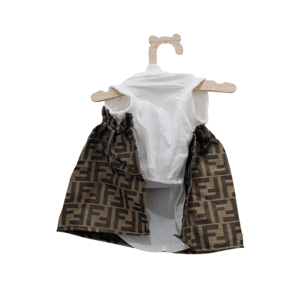 Furdi Dog Dress Pet Clothes Skirt