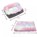 Faux Fur Color Indoor Pet Beds