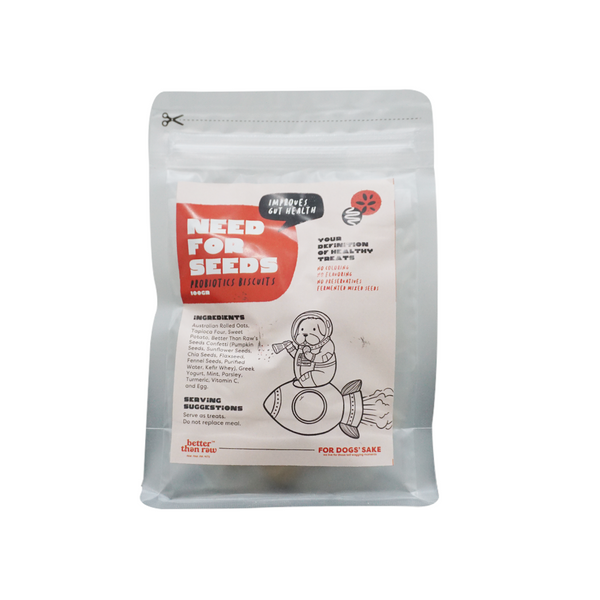 Need For Seeds Probiotic Biscuits Dog Treats