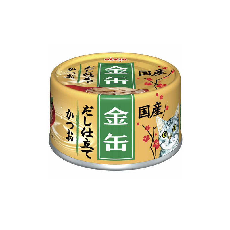 Kin-can Dashi-Jitate Skipjack Tuna Cat Wet Food