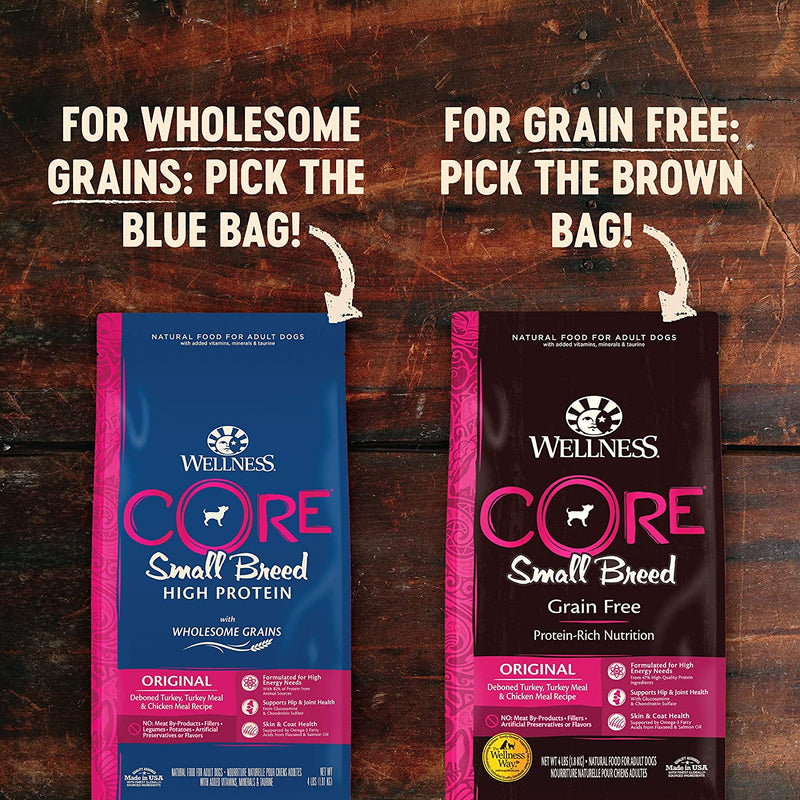 Core Wholesome Grains Small Breed High Protein Turkey & Chicken Dog Food