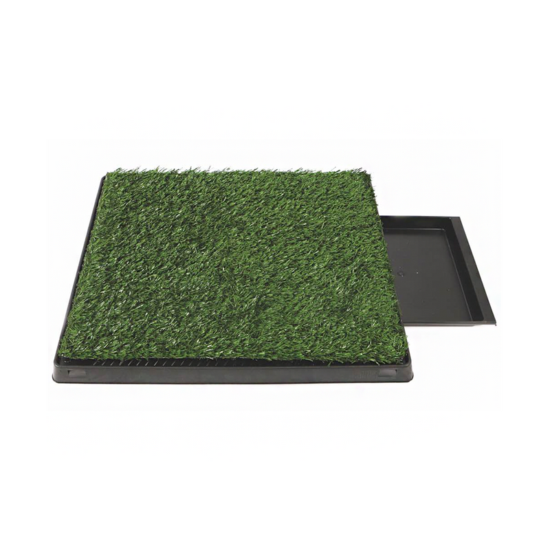 Grass Mat Training Pad with Tray for Dog