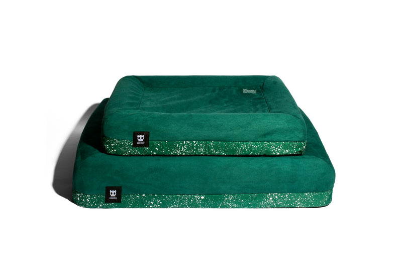 Green Bed Cover Dog and Cat