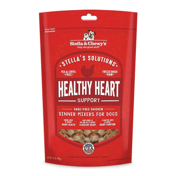 Stella's Solutions Healthy Heart Support Cage-Free Chicken Dinner Mixers Freeze-Dried Raw Dog Food