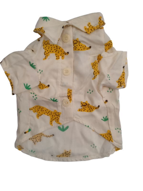 Dexter Shirt Dog Cat Tiger Motif