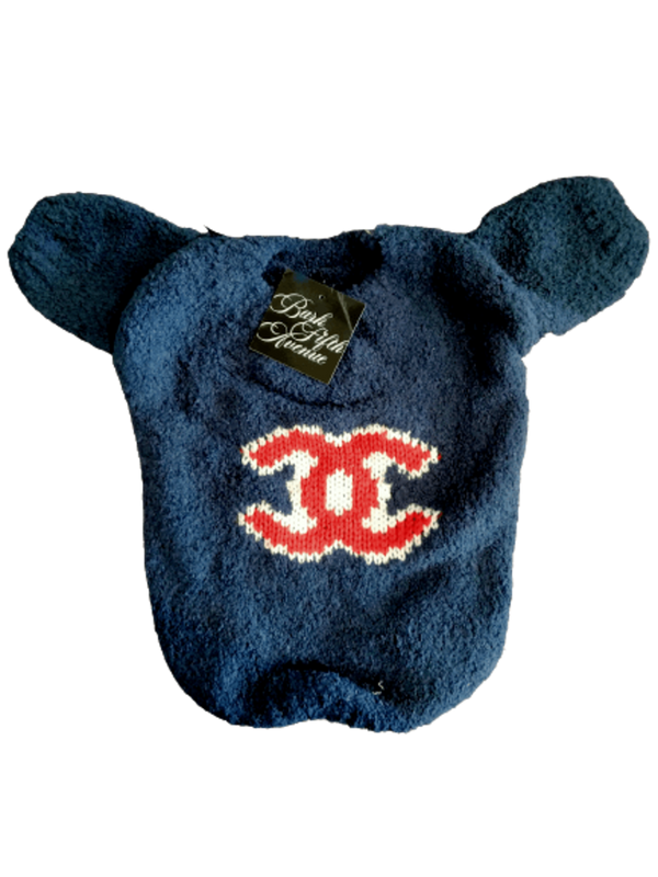 Chewnel Blue Dog Sweater Clothes