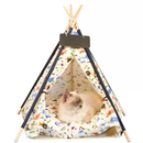 Indoor Pet Tent Animal with Bed for Dogs and Cats