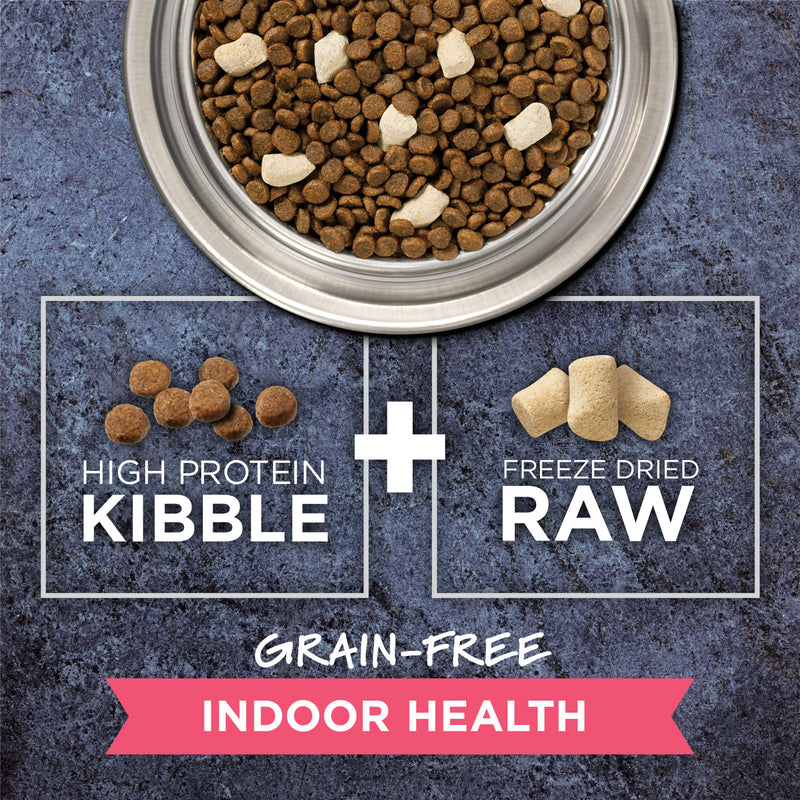 Raw Boost Indoor Health Grain Free Rabbit Recipe Dry Cat Food