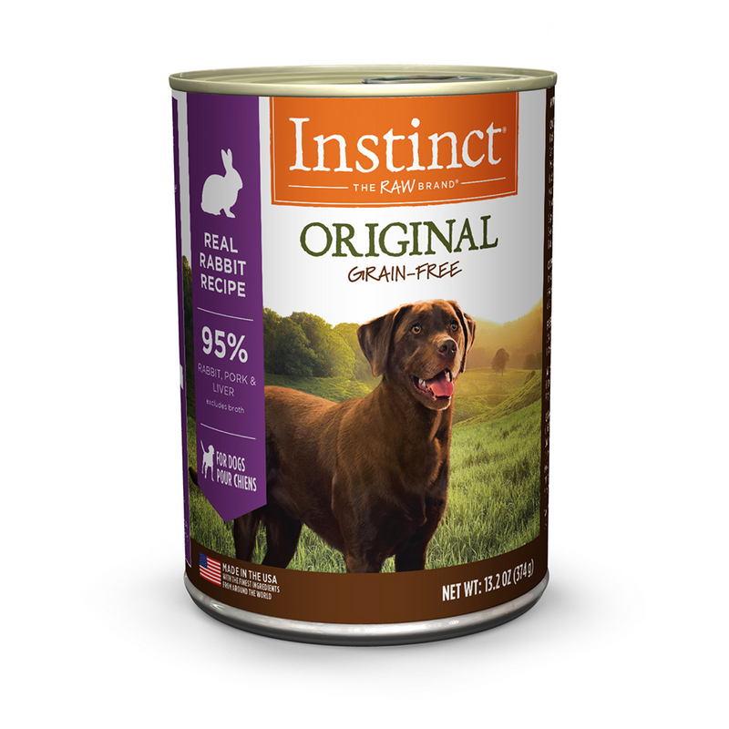 Original Grain-Free Real Rabbit Recipe Canned Dog Food