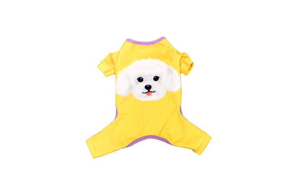 Maltese Jumpsuit Dog and Cat Apparel