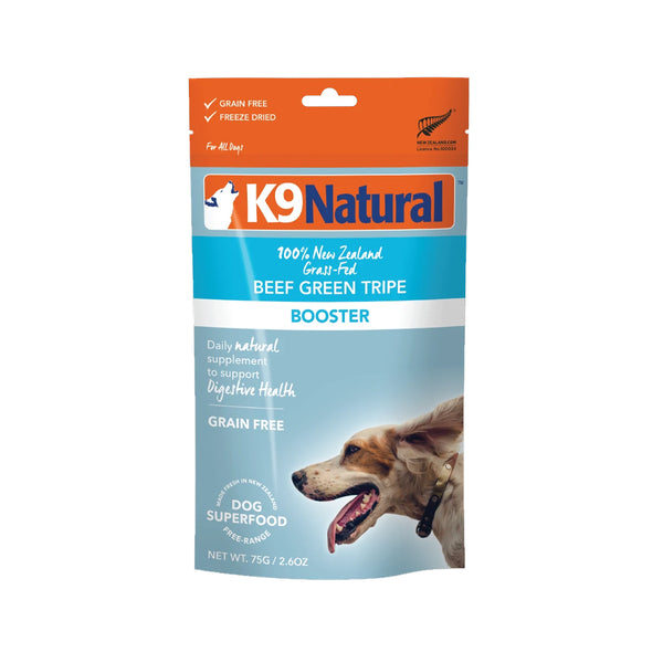 Grain-Free Freeze-Dried Supplement Booster, Beef Green Tripe Dog Food