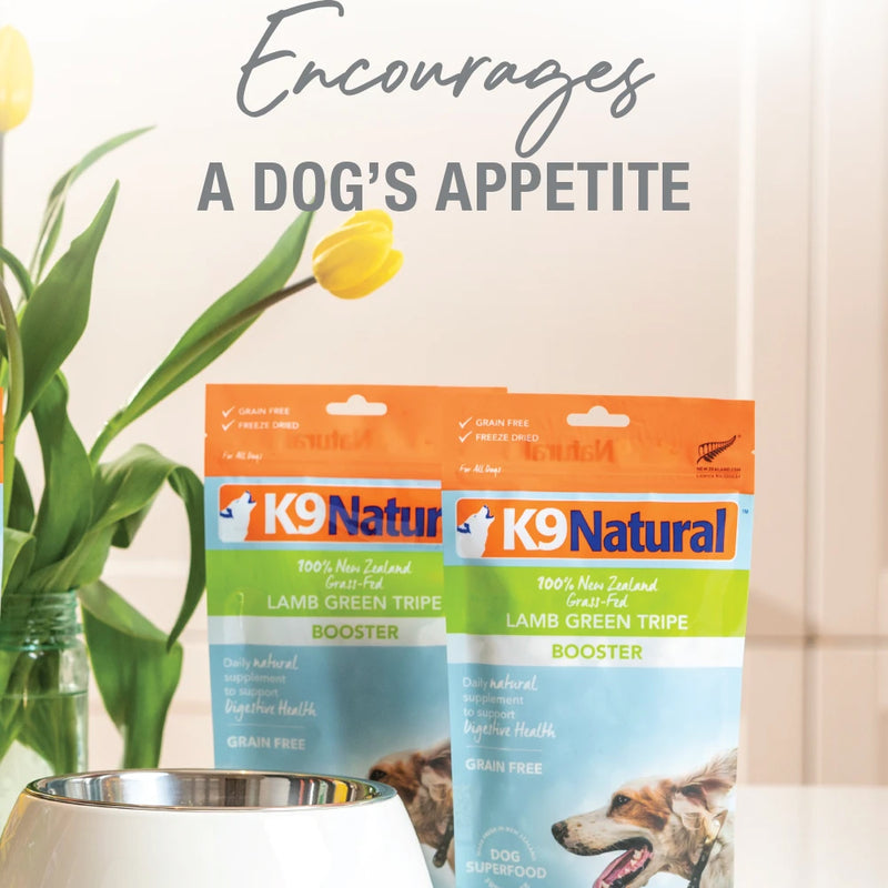 Grain-Free Freeze-Dried Supplement Booster, Lamb Green Tripe Dog Food