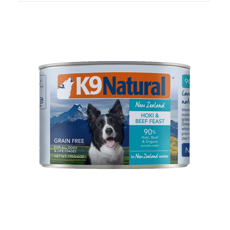 Canned Hoki & Beef Dog Food