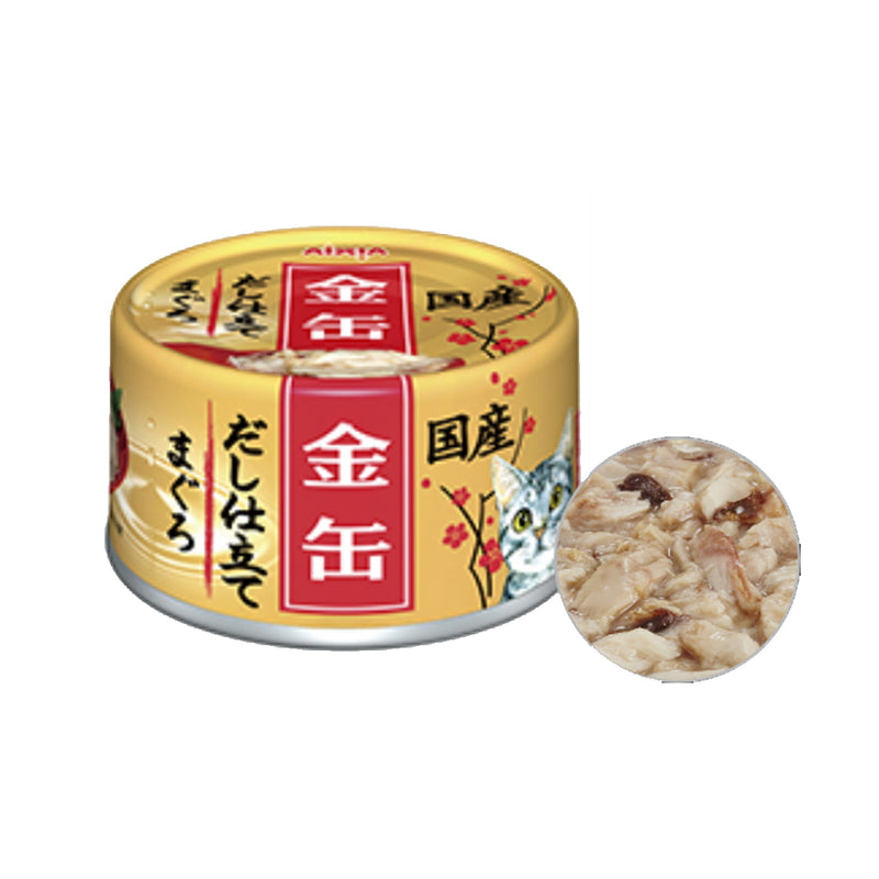 Kin-can Dashi-Jitate Chicken Fillet Cat Wet Food