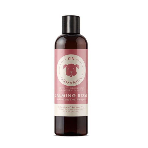 KIN ORGANICS Calming Rose Oatmeal Itchy Dog Shampoo