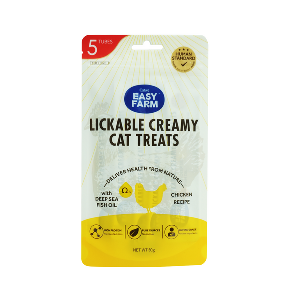 Easy Farm Chicken Recipe Lickable Creamy Cat Treats