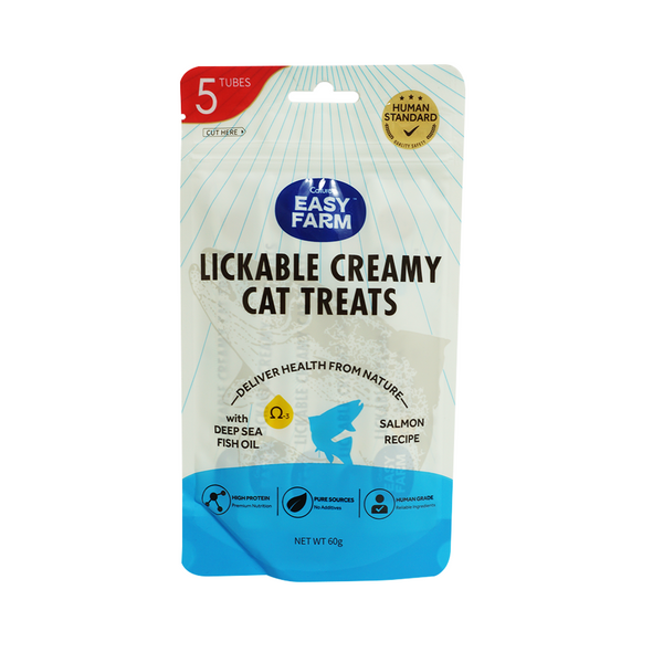 Easy Farm Salmon Recipe Lickable Creamy Cat Treats