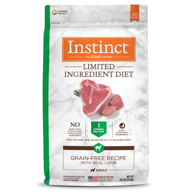 Limited Ingredients Diet Grain Free Lamb Recipe Dry Dog Food