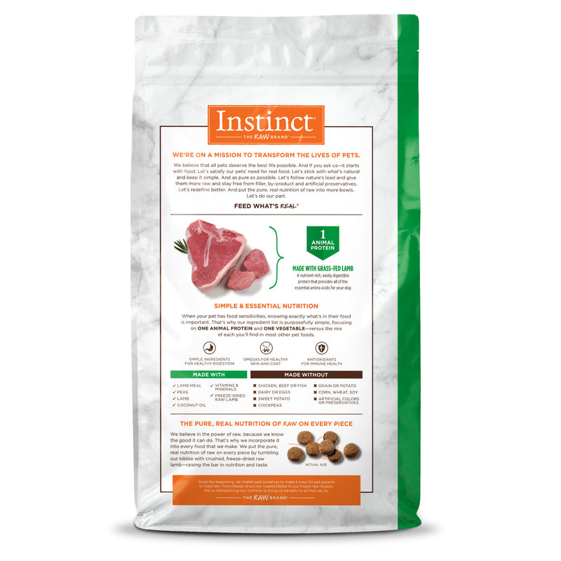 Limited Ingredients Diet Grain Free Lamb Recipe Dry Dog Food