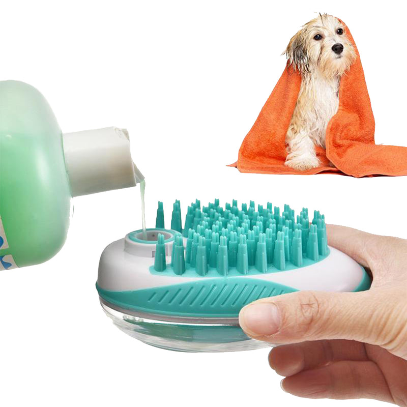 Rubeaz Soap Dispenser & Brush For Cat & Dog