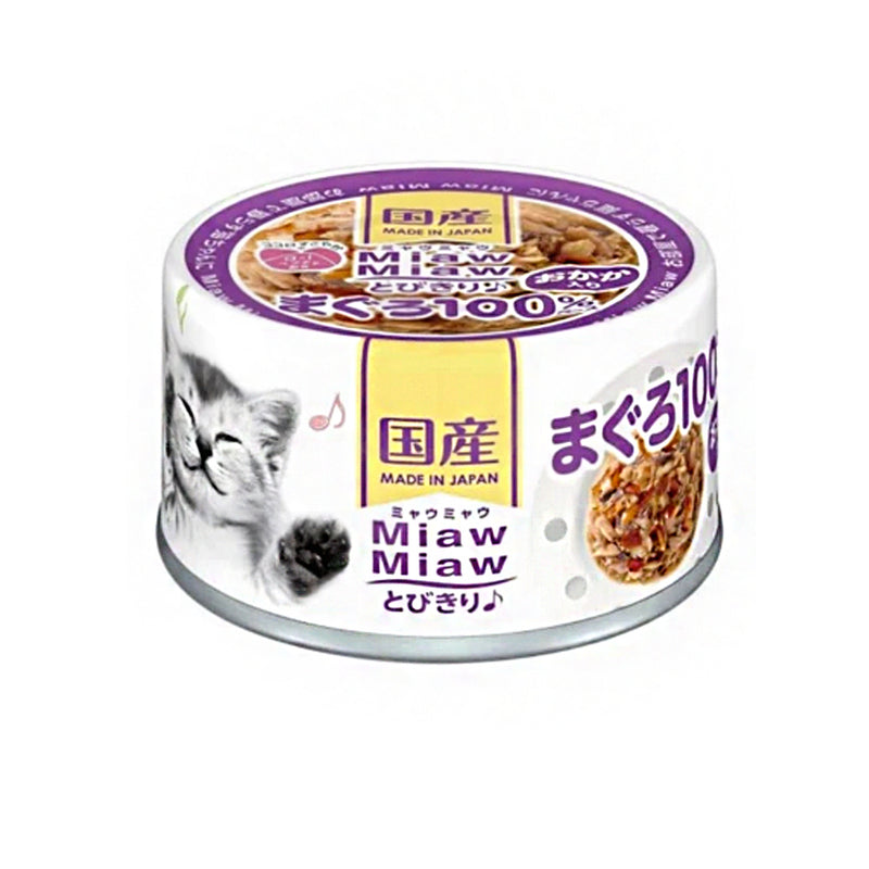 Miaw Miaw Tobikiri Tuna With Dried Bonito Cat Wet Food