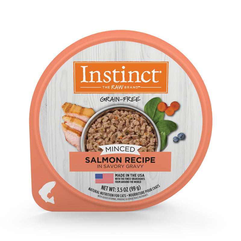 Minced Salmon in Savory Gravy Recipe Wet Cat Food