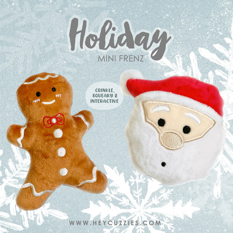 Mini Frenz - Santa Dog Toy