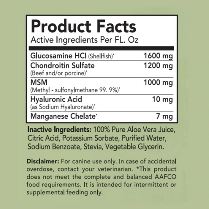 Liquid Glucosamine For Dogs