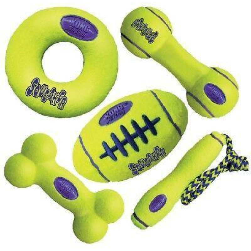 KONG AirDog Squeaker Football Dog Toy - S