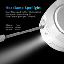 GO SHINE Retractable Dog Leash