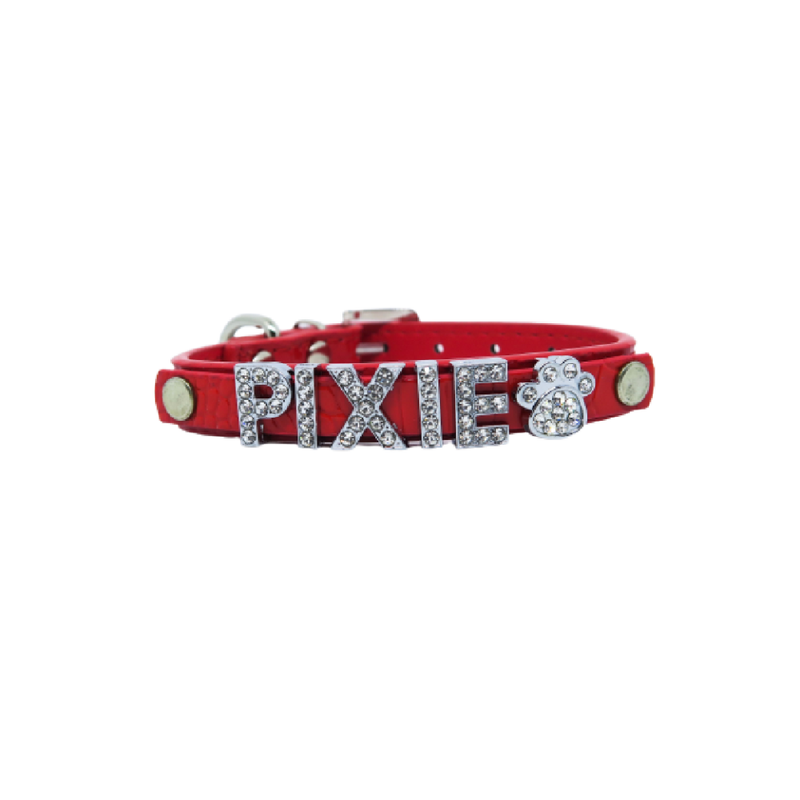 Croc Texture Personalized Pet Collar