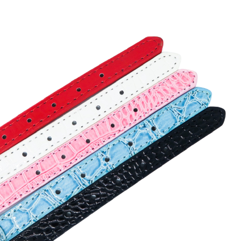 Croc Texture Personalized Pet Collar