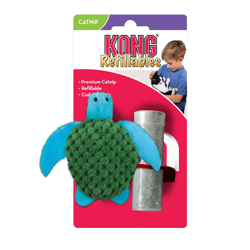 Refillables Catnip Turtle for Cats