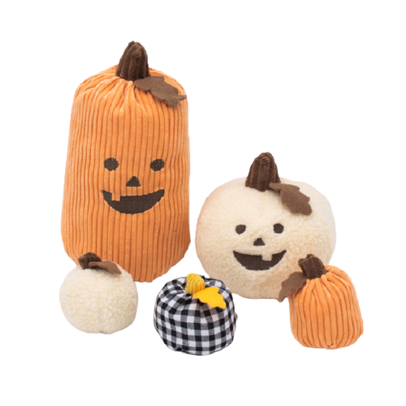 Halloween Jumbo Pumpkin - Fleece Dog Toy