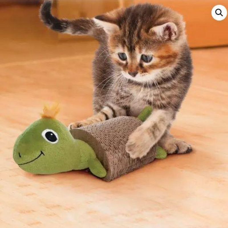 Cat Scratcher with Toy