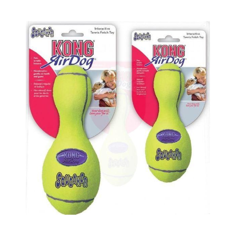 AirDog Squeaker Bowling Pin Dog Toy