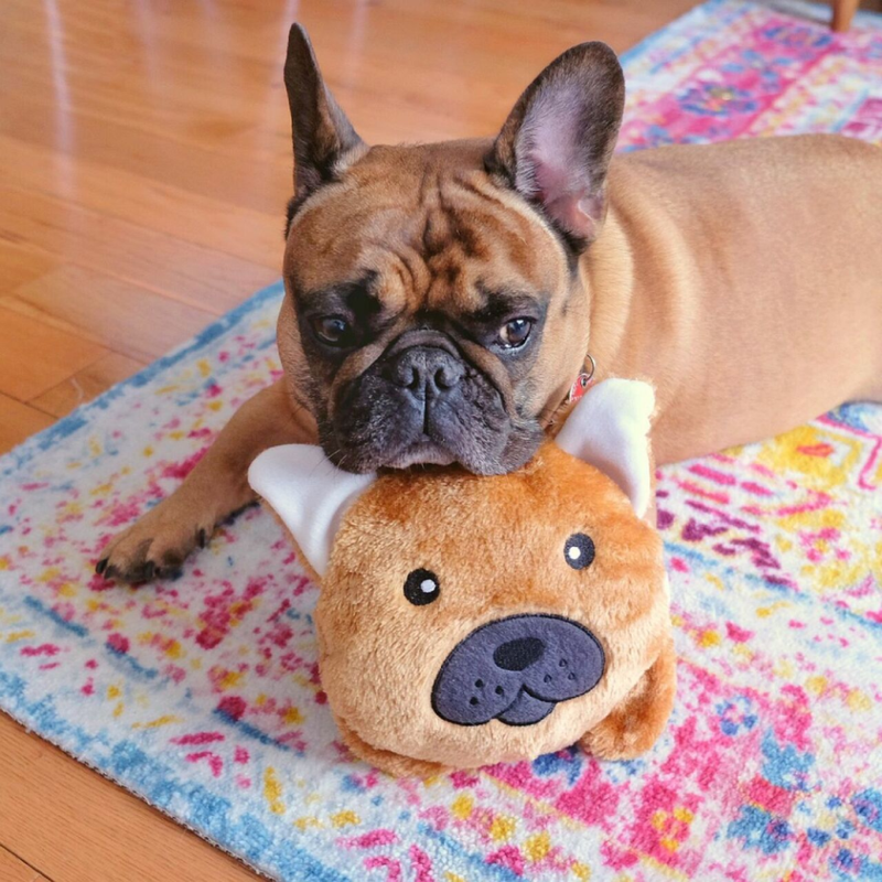 French Bulldog Bun Dog Toy