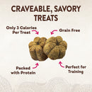 CORE Petite Treats Chicken, Cherries & Spearmint Recipe Crunchy Mini Bites Grain-Free Dog Treats