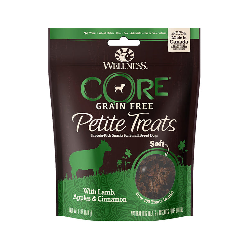 CORE Petite Treats Lamb, Apples & Cinnamon Recipe Soft Mini Bites Grain-Free Dog Treats