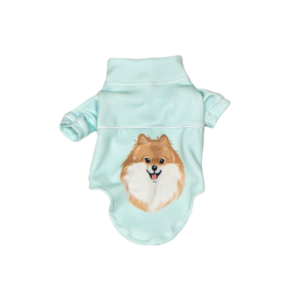 Choco Pomeranian Pajamas Dog and Cat Apparel